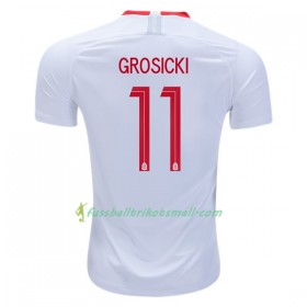 Fußballtrikots Polen Grosicki 11 WM 2018 Heimtrikotsatz kaufen